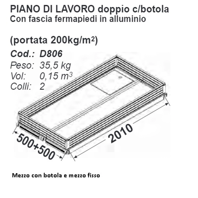 Vendita online Trabattello Doge80 DG8/3CIT